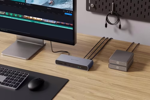Dock TARGUS HyperDrive Thunderbolt 4 Gris (HDTB4D-EU) imagen 8