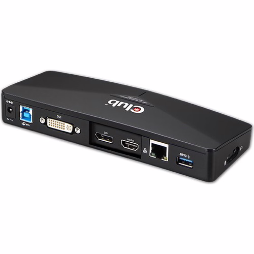 Docking Club 3D USB-A/DVI/DP/HDMI Negro (CSV-3103D) | 0854365005954 imagen 2