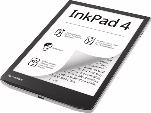 eBook PocketBook Inkpad 4 7.8`` 32Gb Plata (PB743G-U-WW) | 7640152093234 imagen 3
