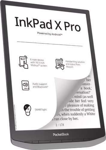 PocketBook InkPad X Pro lectore de e-book Pantalla táctil 32 GB Wifi Gris | 7640152090189 imagen 4