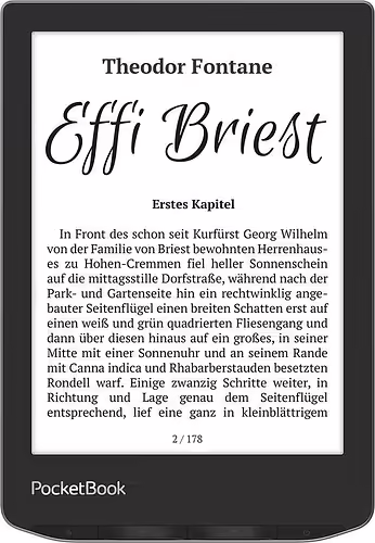 PocketBook Verse lectore de e-book 8 GB Wifi Negro, Plata | 7640152097041 imagen 2