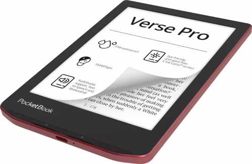 PocketBook Verse Pro lectore de e-book Pantalla táctil 16 GB Wifi Negro, Rojo | 7640152095009 imagen 4