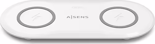 AISENS Cargador Inalambrico USB-C 15W 2 en 1 Para Movil Auriculares, Blanco | ASCH-15W2WC059-W | 8435739903469 imagen 2