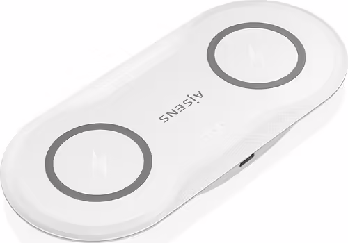 AISENS Cargador Inalambrico USB-C 15W 2 en 1 Para Movil Auriculares, Blanco | ASCH-15W2WC059-W | 8435739903469 imagen 3