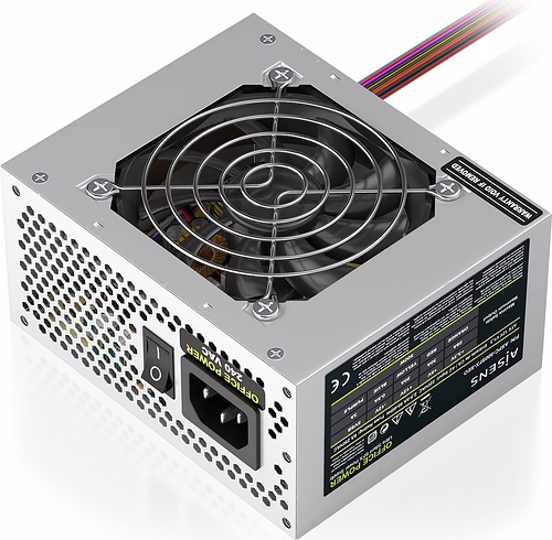AISENS Fuente Alimentacion SFX 500W OEM, Plata | ASPC-500SFX-SEO | 8435739904060 imagen 2