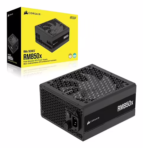 Corsair RM850x unidad de fuente de alimentación 850 W 24-pin ATX ATX Negro | CP-9020270-EU | 0840006667445 imagen 2
