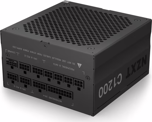 NZXT C1200 Gold unidad de fuente de alimentación 1200 W 24-pin ATX ATX Negro | PA-2G1BB-EU | 5056547202495 imagen 2