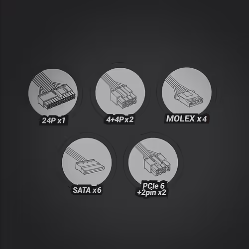 Mars Gaming MPIII850 Fuente Alimentación PC ATX 850W 5 Años GarantÍa Tecnol | 8435693102519 imagen 9