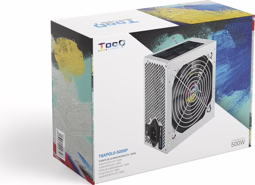 Fuente TooQ 500W ATX 120mm Plata (TQAPOLO-500SP) | 8433281010260 imagen 7