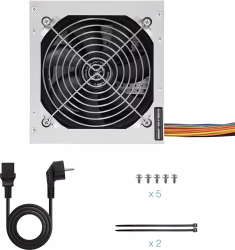 Fuente TooQ EP-II ATX 500W 120mm Plata (TQEP-500S-INT) | 8433281007277 imagen 8