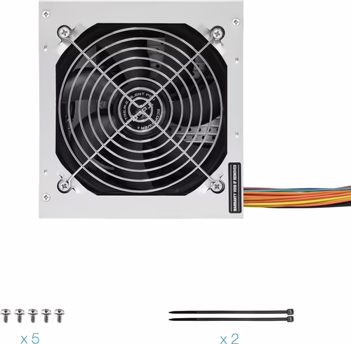 Fuente TooQ EP-II ATX 500W OEM Plata (TQEP-500SSE-O) | 8433281007192 imagen 8