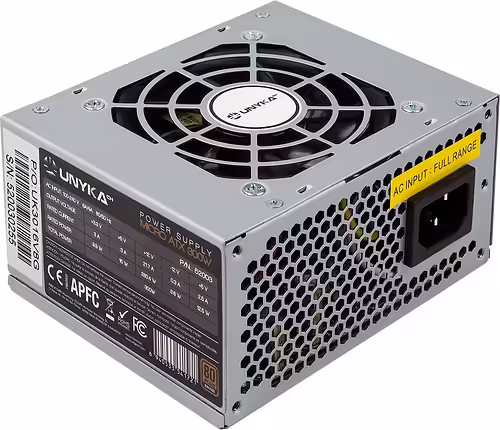 FUENTE ALIMENTACION SFX 300W UNYKA 80+ BRONCE (100x125x65) 52003 | 6940533541721 imagen 2