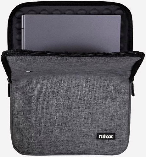 Funda NILOX Sleeve hasta 13.3`` Gris (NXSL13GY) | 8431775035966 imagen 3