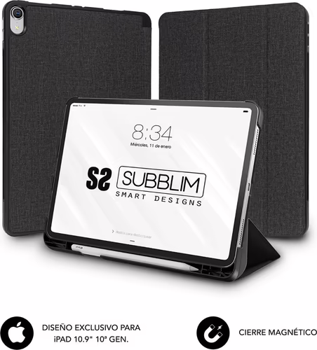 SUBBLIM Funda Tablet Shock Case iPad 10,9`` 10Gen Black | SUBCST-5SC315 | 8436586742577 imagen 2