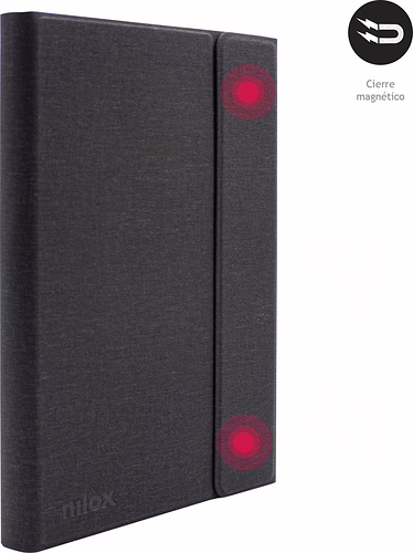 Nilox Funda teclado bluettoth universal 10.5P poliester, Negro | NXKB01 | 8435099528685 imagen 3