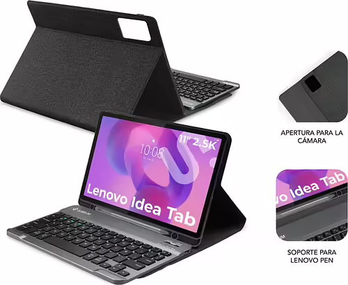 Funda+Teclado SUBBLIM BT 11`` Negra (SUBKT3-BTL340) imagen 5