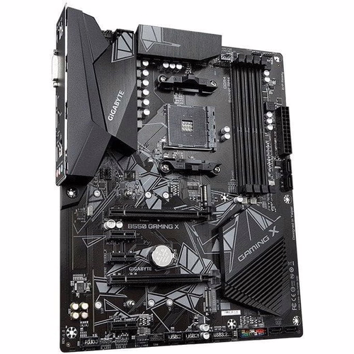 GIGABYTE B550 GAMING X V2:(AM4) 4DDR4 DVI HDMI RJ45 ATX | GAB55GMX2-00-G imagen 2