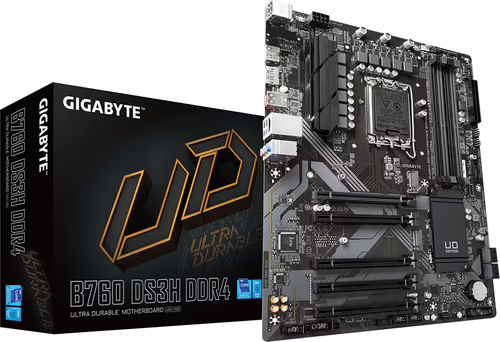 GIGABYTE B760 DS3H DDR4: (1700) 4DDR4 DP RJ45 HDMI ATX | 4719331850746 imagen 6