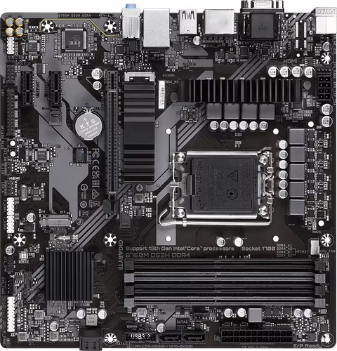 PLACA BASE GIGABYTE GA-B760M-DS3H VGA + HDMI + DP 4XDDR4 ATX | 4719331851736 imagen 4