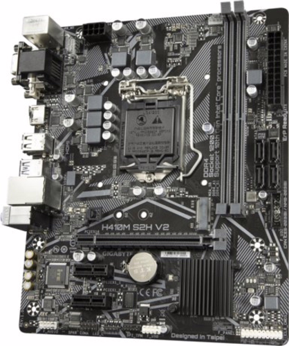 GIGABYTE H410M S2H V2:(1200) 2DDR4 VGA HDMI DVI mATX | 4719331815370 imagen 3