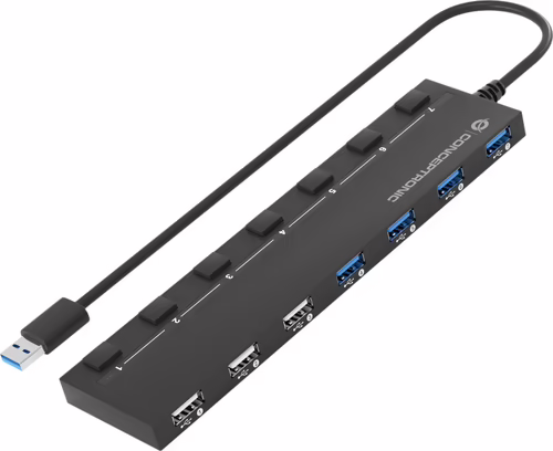 Hub CONCEPTRONIC USB-A a 2xUSB 2.0 4xUSB-A (HUBBIES09B) | 2CONHUBBIES09 | 4015867226124 imagen 4