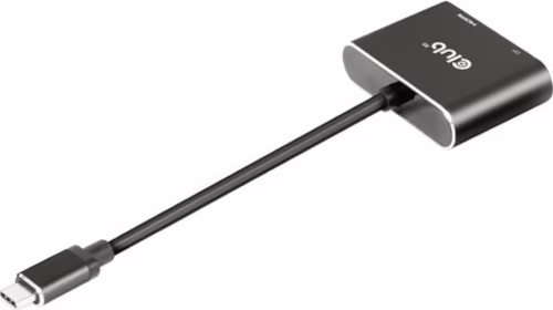 Adaptador Club 3D USB-C/M a DP/HDMI/H Negro (CSV-1552) | 8719214471965 imagen 3
