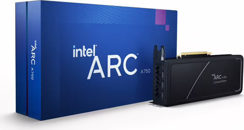 Intel ARC A750 8Gb GDDR6 PCIe 4.0 (21P02J00BA 99AM3D) | 5032037235938 imagen 2