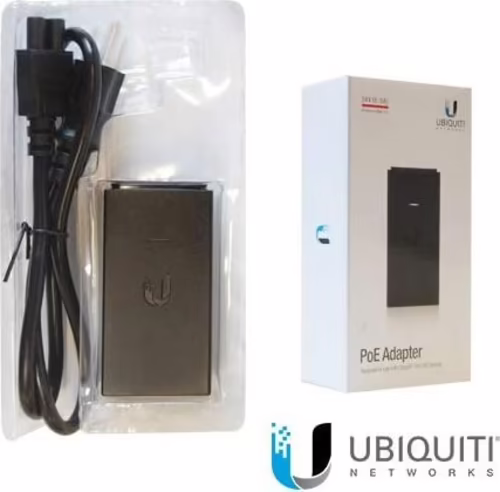 Inyector PoE Ubiquiti 24VDC 0.5A Negro (POE-24-12W) | POE-2412W | 0810354022982 imagen 4