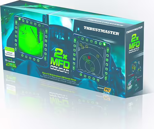 Joystick Thrustmaster MFD Cougar PC Negro (2960708) | 3362932913580 imagen 9