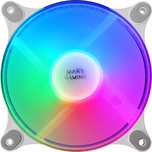 Ventilador Mars Gaming 120mm FRGB Kit 2 Blanco (MFDUOW) | 8435693102168 imagen 2