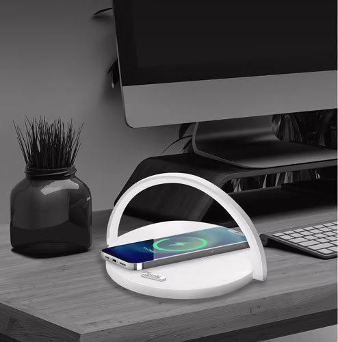 Lámpara CELLY Cargador Wireless 15W (WLLIGHTCIRCLEWH) imagen 3