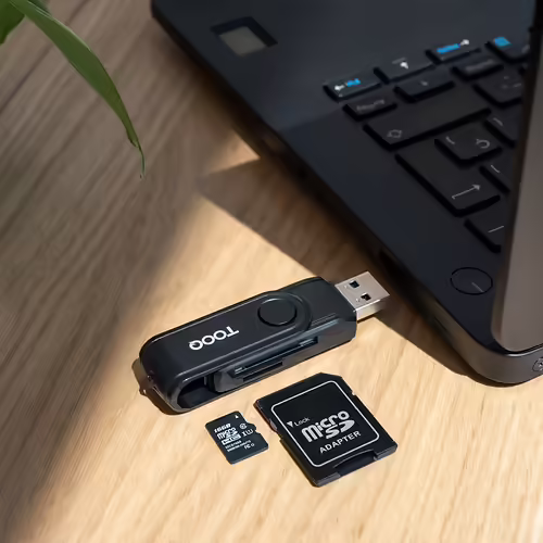 Lector de Tarjetas TooQ USB-A USB-C Negro (TQR-3003B) | 8433281016286 imagen 4
