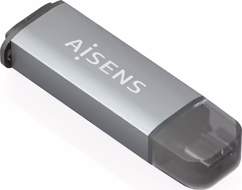 Lector Tarjetas AISENS USB-C 3.0 Gris (ASCR-2C10-GR) | 8435739903322 imagen 2