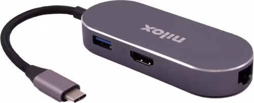 Docking NILOX USB-C a 3xUSB-A/HDMI/RJ45 (NXDSUSBC02) | 8436556145667 imagen 4