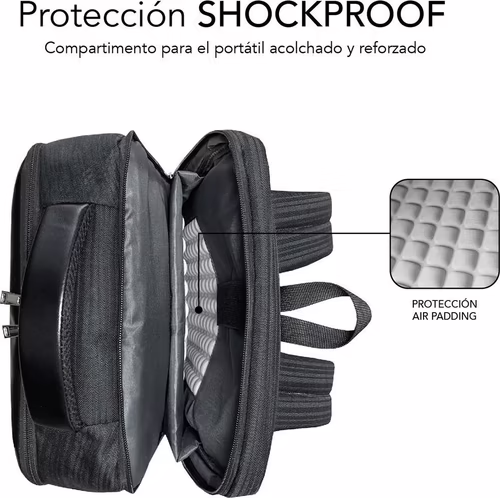 SUBBLIM Mochila de negocios Business V2 AP Backpack 16`` Negro | SUB-BP-2BL1015 | 8436586742126 imagen 5