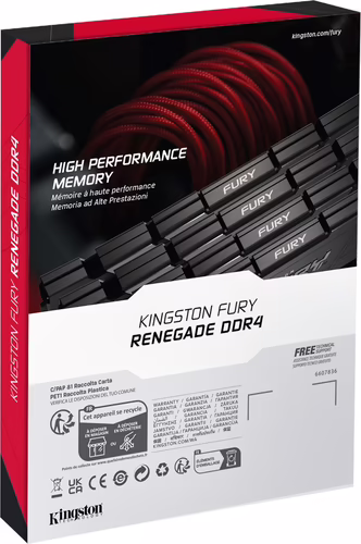 Módulo Kingston DDR4 16Gb 4000 Fury (KF440C19RB12/16) | 0740617337754 imagen 5