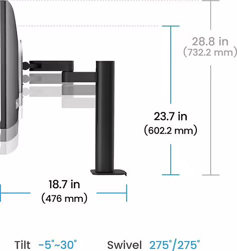 BenQ RD280UA pantalla para PC 71,6 cm (28.2``) 3840 x 2560 Pixeles 4K Ultra HD N | 9H.LM2LJ.TBE | 4718755093302 imagen 8