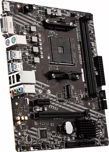 MSI A520M-A PRO: (AM4) 2DDR4  DVI HDMI mATX | 911-7C96-001 | 4719072749927 imagen 3
