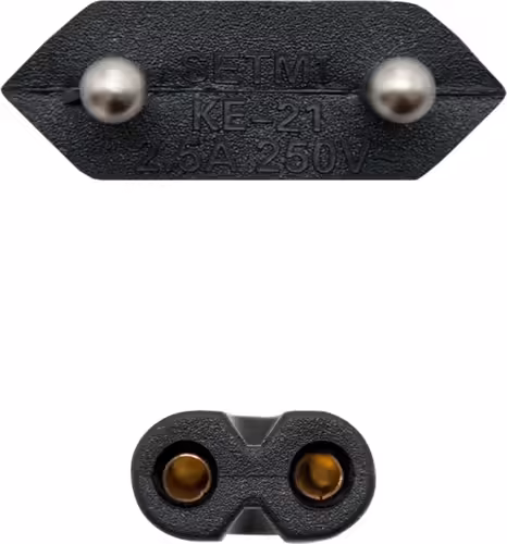 NANOCABLE 10.22.0402 CABLE ALIMENTACION FORMA 8 CEE7 16 M A C7 H 1.5M NEGRO | 8433281007468 imagen 3