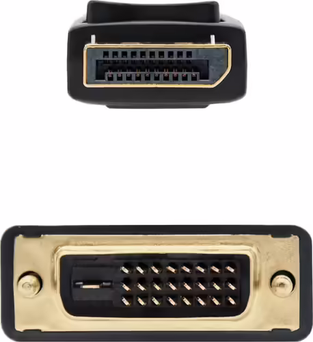 Nanocable Cable Conversor DisplayPort a DVI, DP/M - DVI/M, Negro, 1 m | 10.15.4501 | 8433281010888 imagen 3
