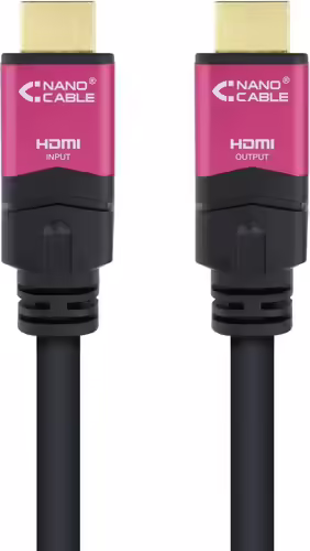 cable nanocable hdmi macho a macho alta velocidad v2.0 repetidor para amplificar | 10.15.3725 | 8433281009776 imagen 2