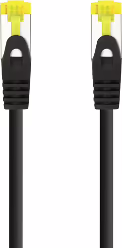 Latiguillo Nanocable Cat6a 25cm Negro(10.20.1900-L25BK) | 10.20.1900-L25-BK | 8433281011229 imagen 2