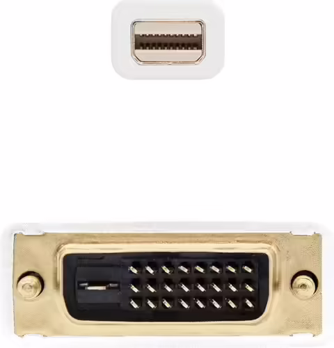 Nanocable Cable conversor Mini DisplayPort/DVI 3 m Blanco | 10.15.4203 | 8433281008625 imagen 3