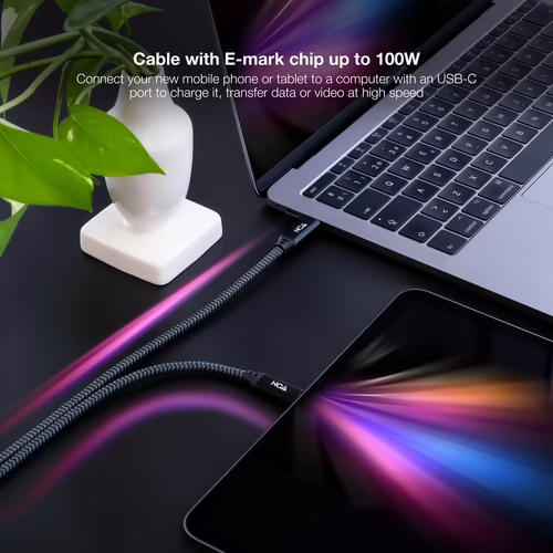 Nanocable USB-C 4/M a USB-C 4/M 2m (10.01.4302-COMB) | 8433281012820 imagen 4