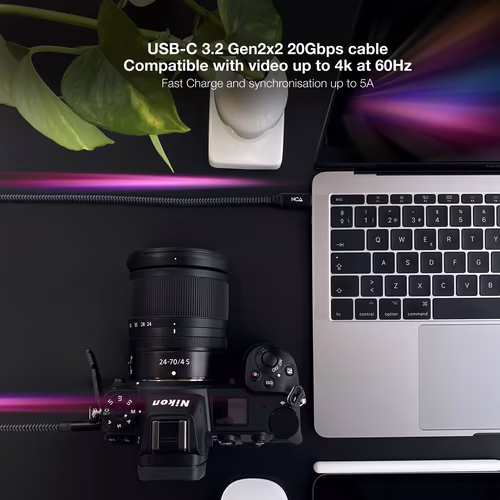 Nanocable USB-C 4/M a USB-C 4/M 2m (10.01.4302-COMB) | 8433281012820 imagen 5
