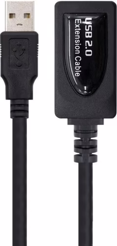 Nanocable USB-A/M a USB-A/H 15m Negro (10.01.0213) | 8433281007031 imagen 4