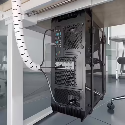 AISENS A151-0917 organizador de cables Universal Pasacables Blanco 1 pieza(s) | 8435739902615 imagen 3