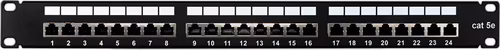 Patch Panel Aiten Data 24p Cat5 FTP 1U Negro(80.24.05F) | 6940533544432 imagen 3
