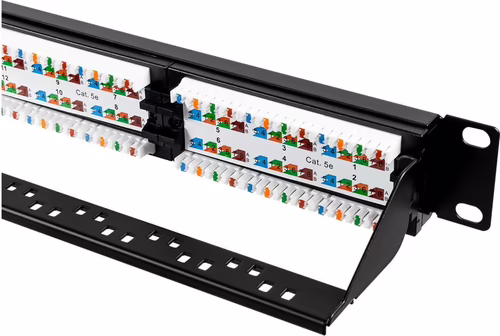 Patch Panel 24 puertos UTP CAT5 IDC (80.24.05U) | 6940533544456 imagen 2