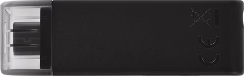 Pendrive Kingston 128Gb USB-C 3.0 Negro (DT70/128GB) | 0740617305371 imagen 2